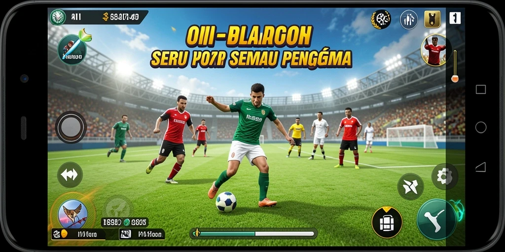 Tampilan gameplay 8II menampilkan aksi olahraga yang mendebarkan.