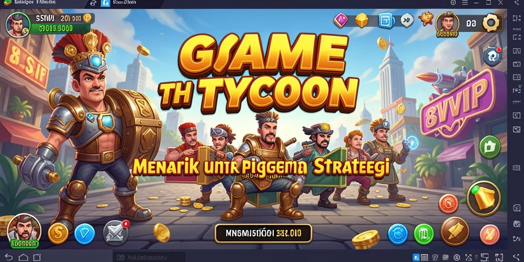 Screenshot utama 8SVIP menampilkan gameplay Tycoon yang seru.