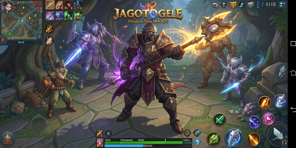 Tampilan gameplay seru di JAGOTOGEL, menampilkan pertarungan epik dan eksplorasi dunia.