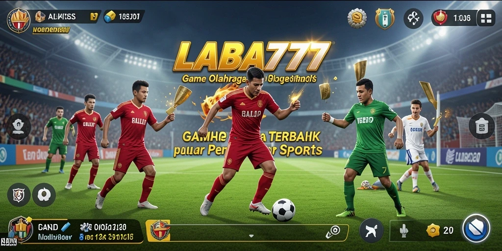 Screenshot gameplay LABA777 menunjukkan aksi olahraga yang seru dan mendebarkan.
