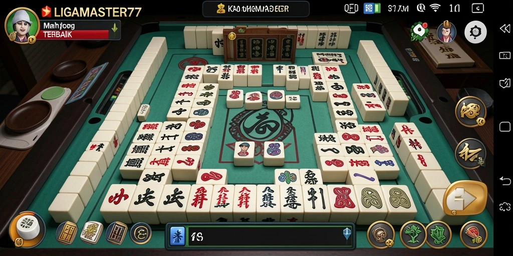 Screenshot gameplay <strong>LIGAMASTER77</strong> menunjukkan tampilan grafis yang memukau.