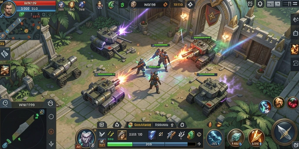 Tampilan gameplay WIN199 yang menarik dan seru.